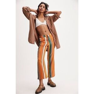 Free People Colorful Striped Women’s Pants